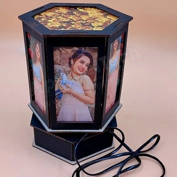 Hexagon Rotating Lamp - Regular Price