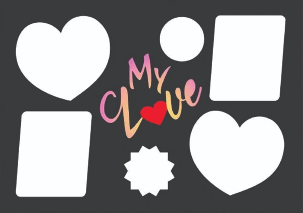 My Love LED Backlit Frame 805 - 8x12" Inch