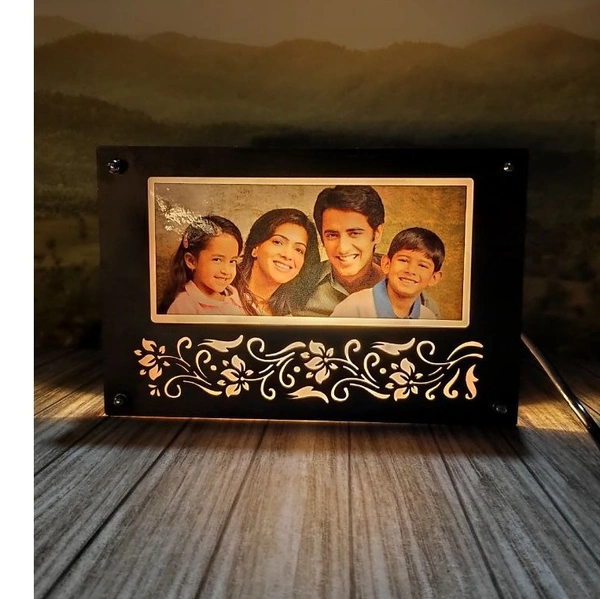 Designer Warm White LED Frame - 6x8" Inch