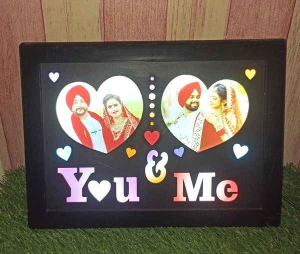 You & Me LED Backlit Frame 806 - 8x12" Inch
