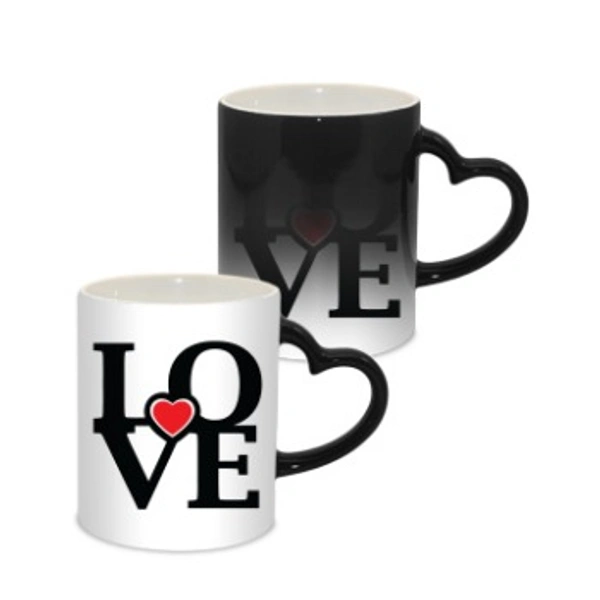 Magic Mug - Heart Handle