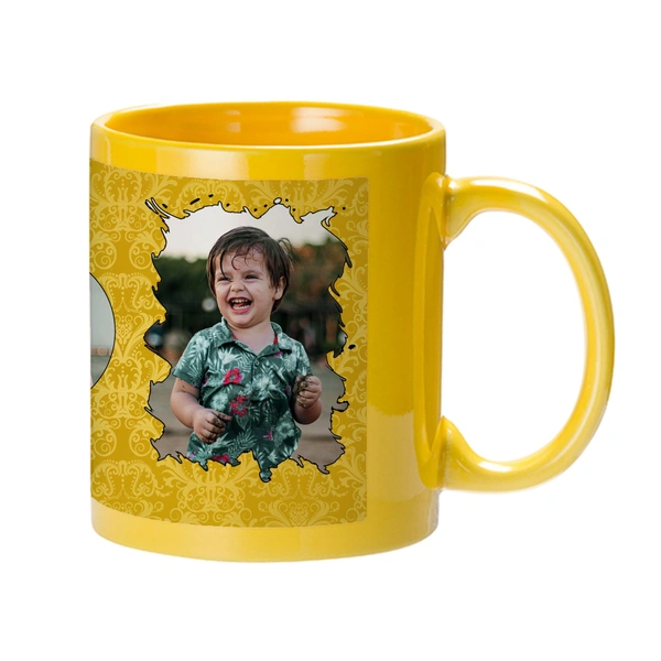 Yellow - Patch Mug