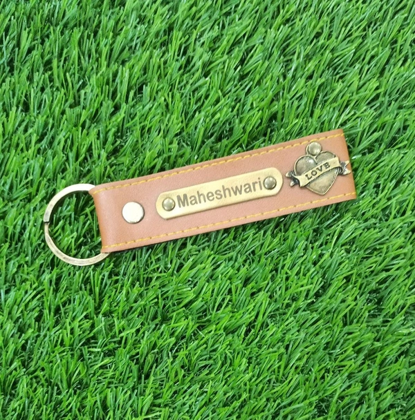Key Chain - Tan Brown