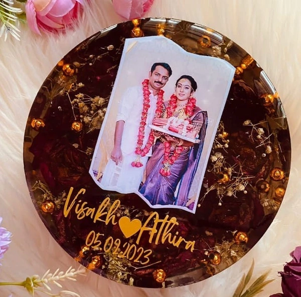 Resin Art Garland Preservation - 5x9" inch size