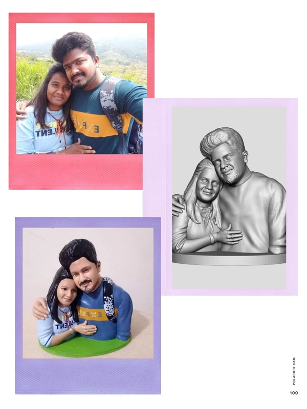 Half Body 8" Inch - Couple Miniature