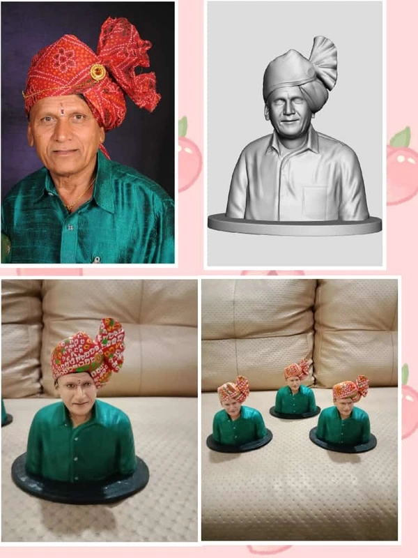 Half Body 12" Inch - Single Person Miniature