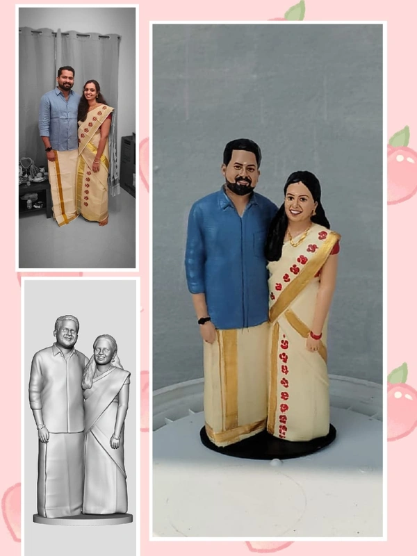 Full Body 8" Inch - Couple Miniature