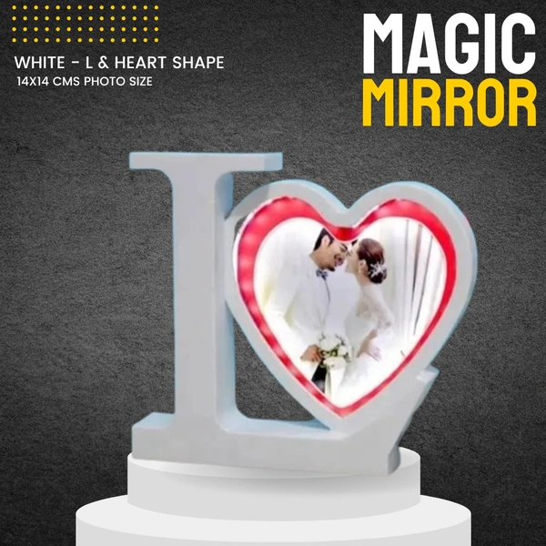 Love Heart Magic Mirror - Red Color
