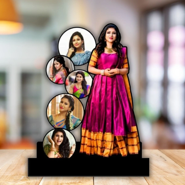 5 Rounds + 1 Standing Pic - Customized Cutout Frame