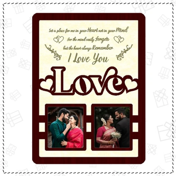 Love - 2 Layer MDF Table Frame