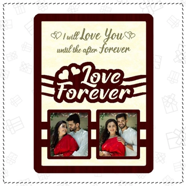 Love Forever - 2 Layer MDF Table Frame