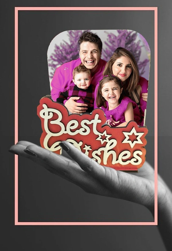 Best Wishes - SNFLV Table Frame