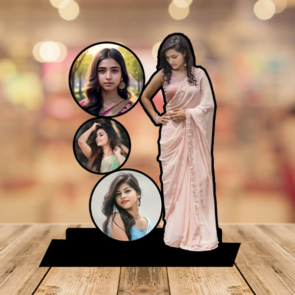 3 Rounds + 1 Standing Pic - Customized Cutout Frame