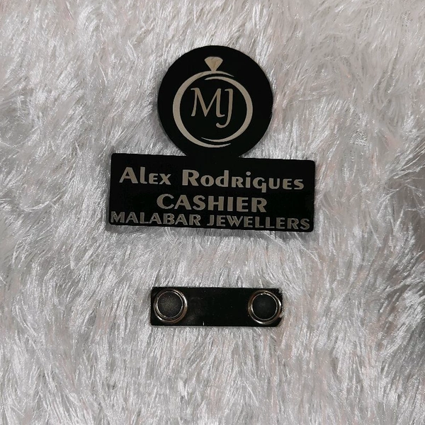 Acrylic Name Badge - Design 004