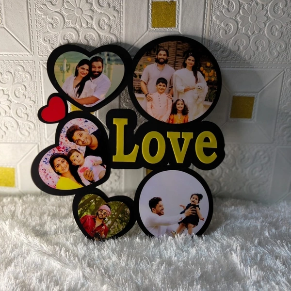 Love - MDF Wall Collage Frame - SKU505