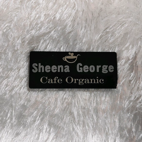 Acrylic Name Badge - Design 005