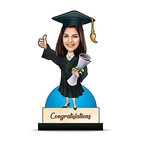 ACC45 - Graduate - Caricature Cartoon Frame 