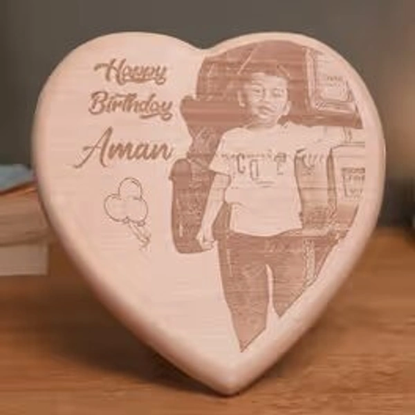 5x7" Inch - Engraved Wooden Plaque