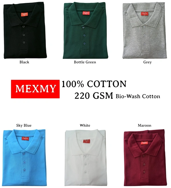 Collar Neck / Polo - Cotton Tshirts