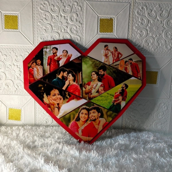 Pinata Heart - MDF Wall Collage Frame - SKU503