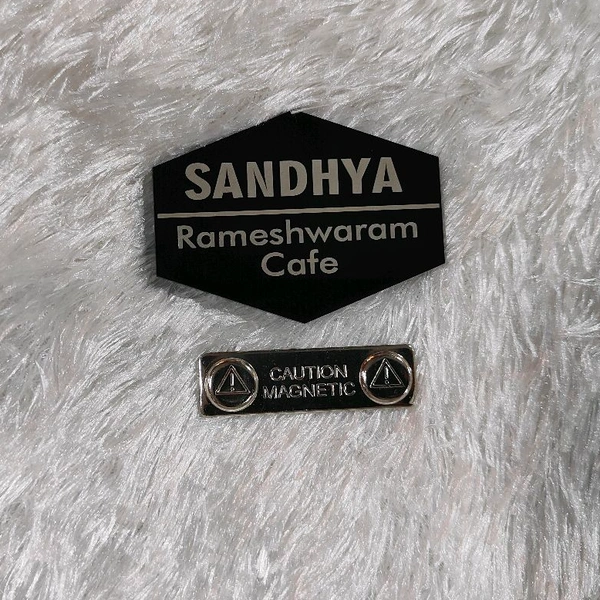 Acrylic Name Badge - Design 008