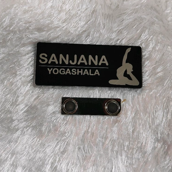 Acrylic Name Badge - Design 009