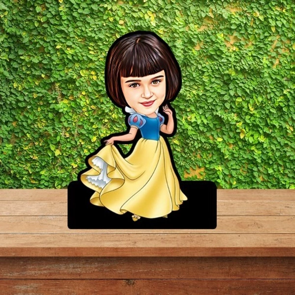 ACC34 - Cinderella- Kids - Caricature Cartoon Cutout Frame