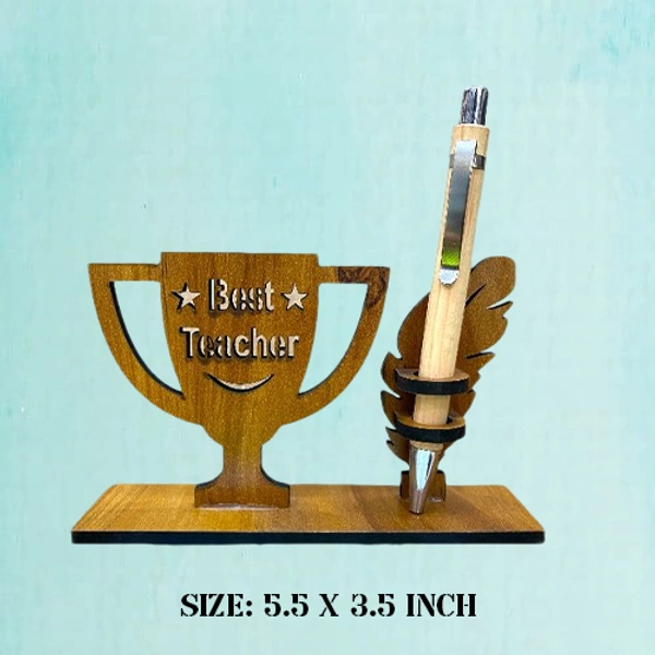 Best Teacher trophy - Pen Stand