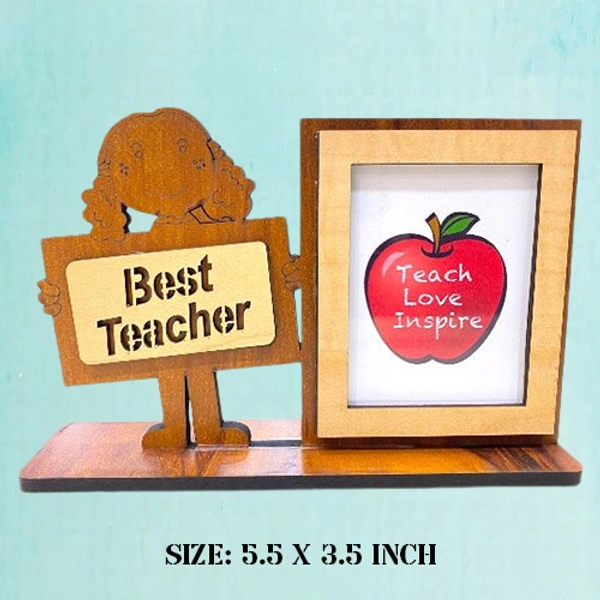Girl with Board - Teacher's Day Frame