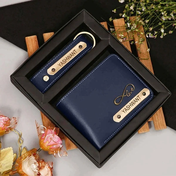 Gents 2 pc Wallet Combo - Blue