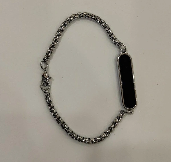 Bracelet - Silver & Black