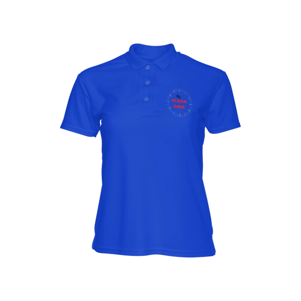 Royal Blue Color T-shirt | Polyester - Half Sleeves - Reva Label