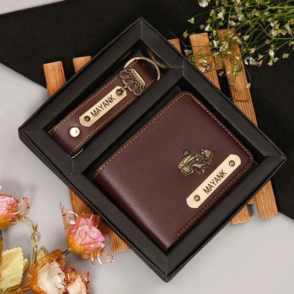 Gents 2 pc Wallet Combo - Dark Brown