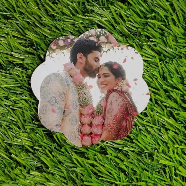 Metal Fridge Magnets - Small Size - Flower Shape