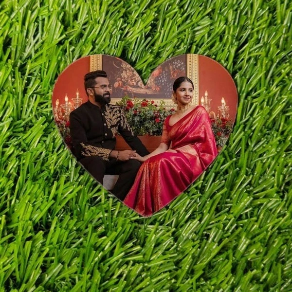 Metal Fridge Magnets - Small Size - Heart Shape