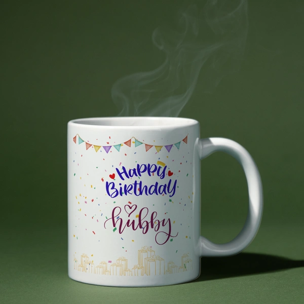 Happy Birthday Hubby Mug