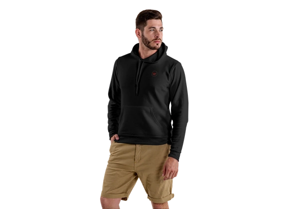 Black Hoodie with Cap