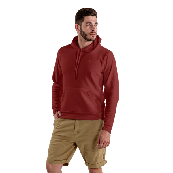Maroon Hoodie with Cap