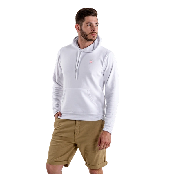White Hoodie with Cap