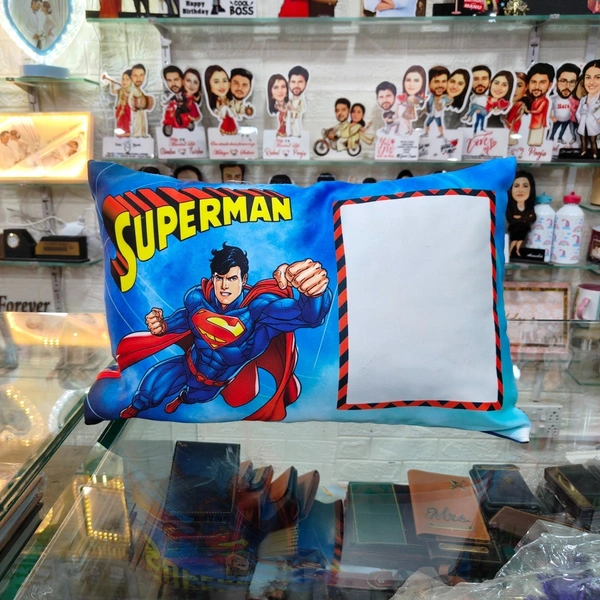 super man - kids pillow