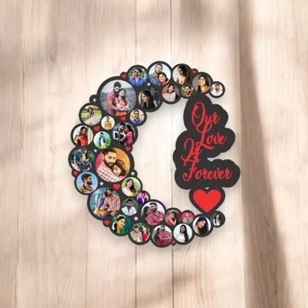 Moon MDF Wall Collage Frame