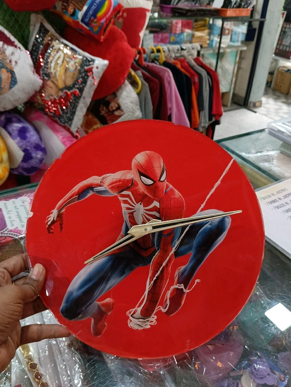 Round shape Clock - Acrylic Glossy Photo Frame