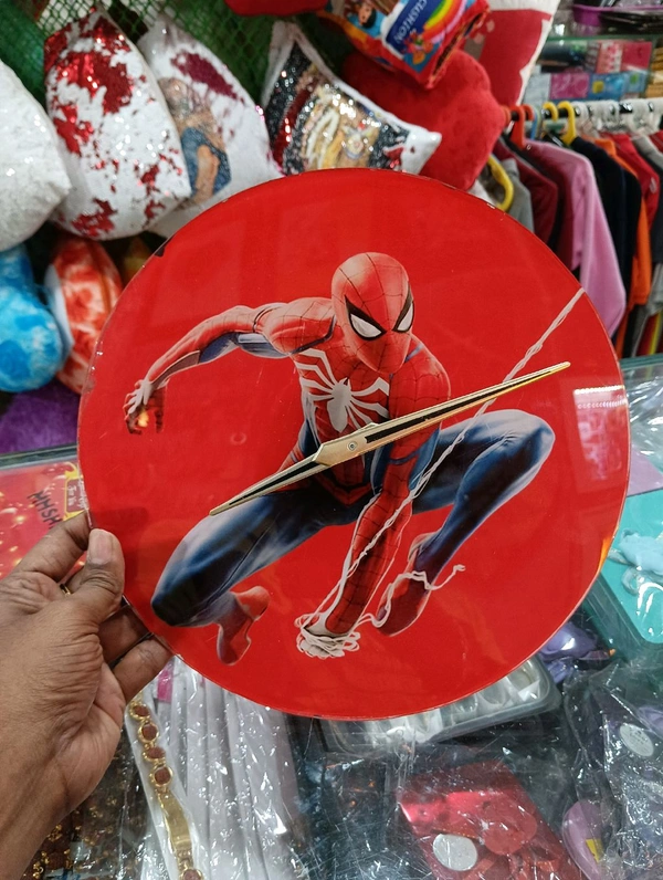 Round shape Clock - Acrylic Glossy Photo Frame