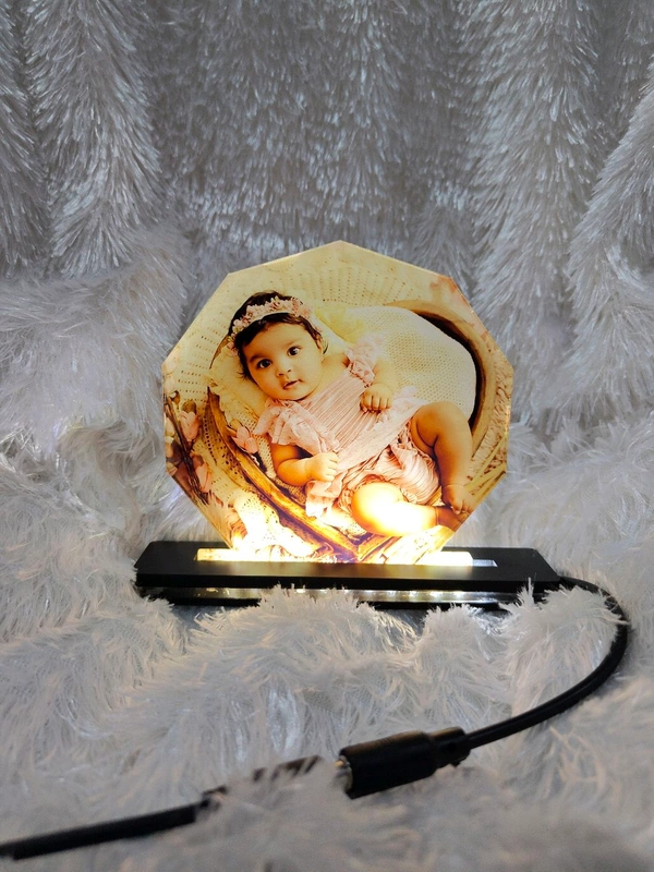 Polygon - Sublimation Acrylic LED Table Frame