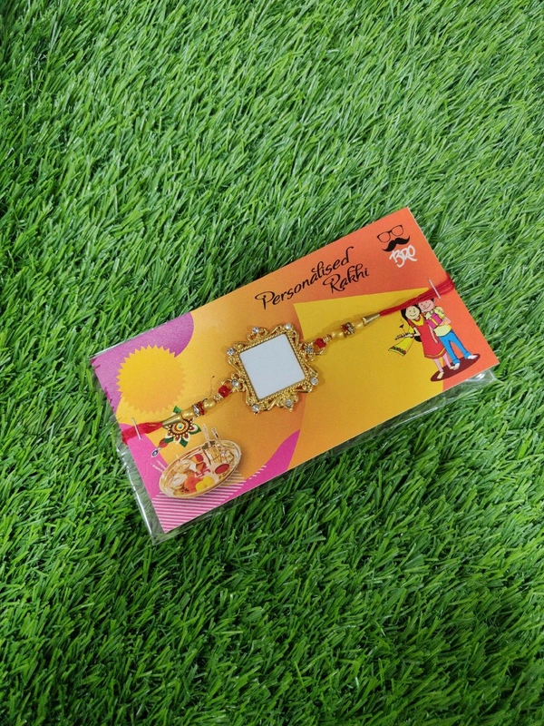 2005 - Metal Photo Printed Rakhi