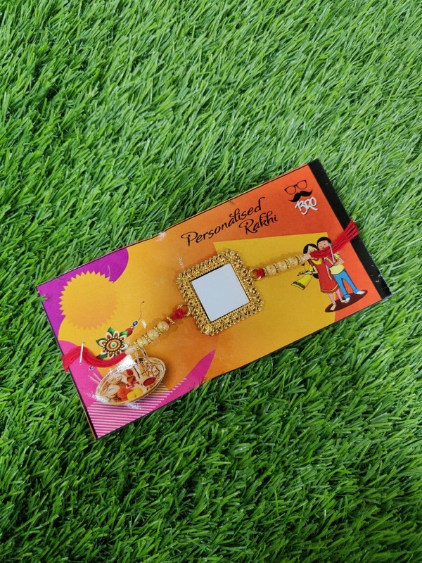 2006 - Metal Photo Printed Rakhi