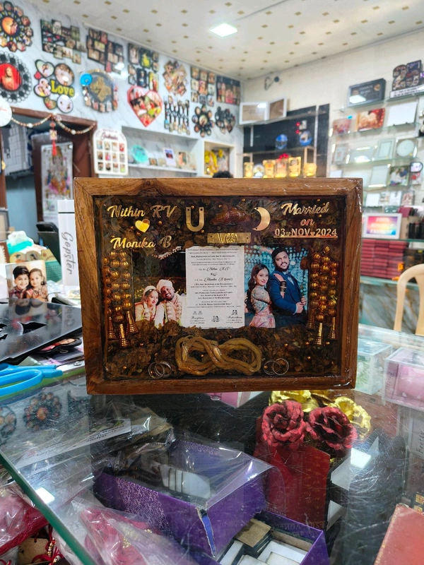 9x12" Inch Wedding Varmala and Things Preserved