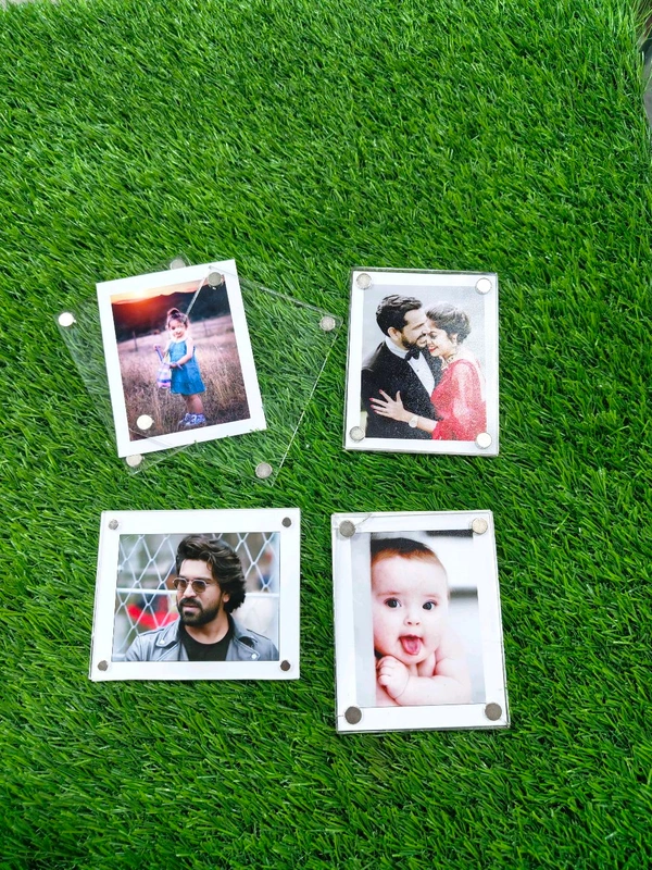 Clear Acrylic Fridge Magnets 