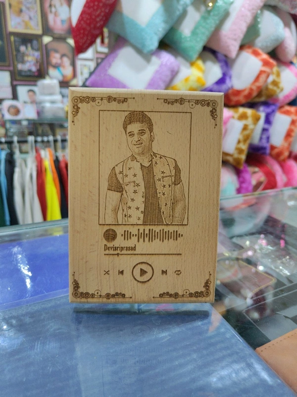 5x7" Inch - Engraved Wooden Plaque