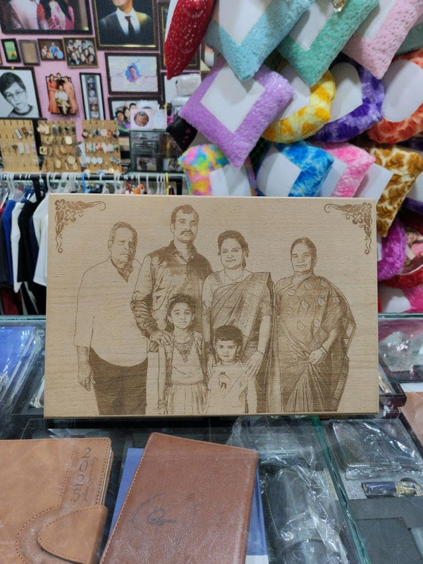 12x18" Inch - Engraved Wooden Plaque